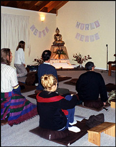 Meditation hall